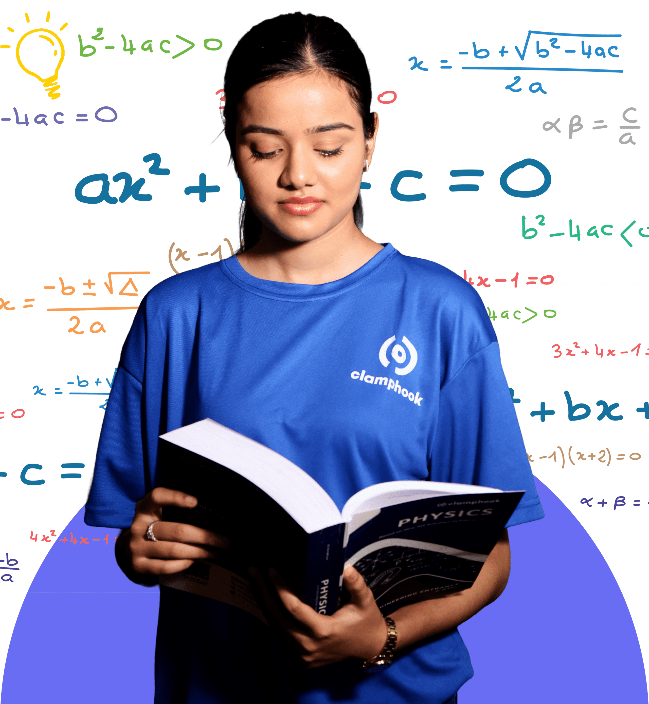 Clamphook Academy student preparing for IOE entrance exam in Nepal