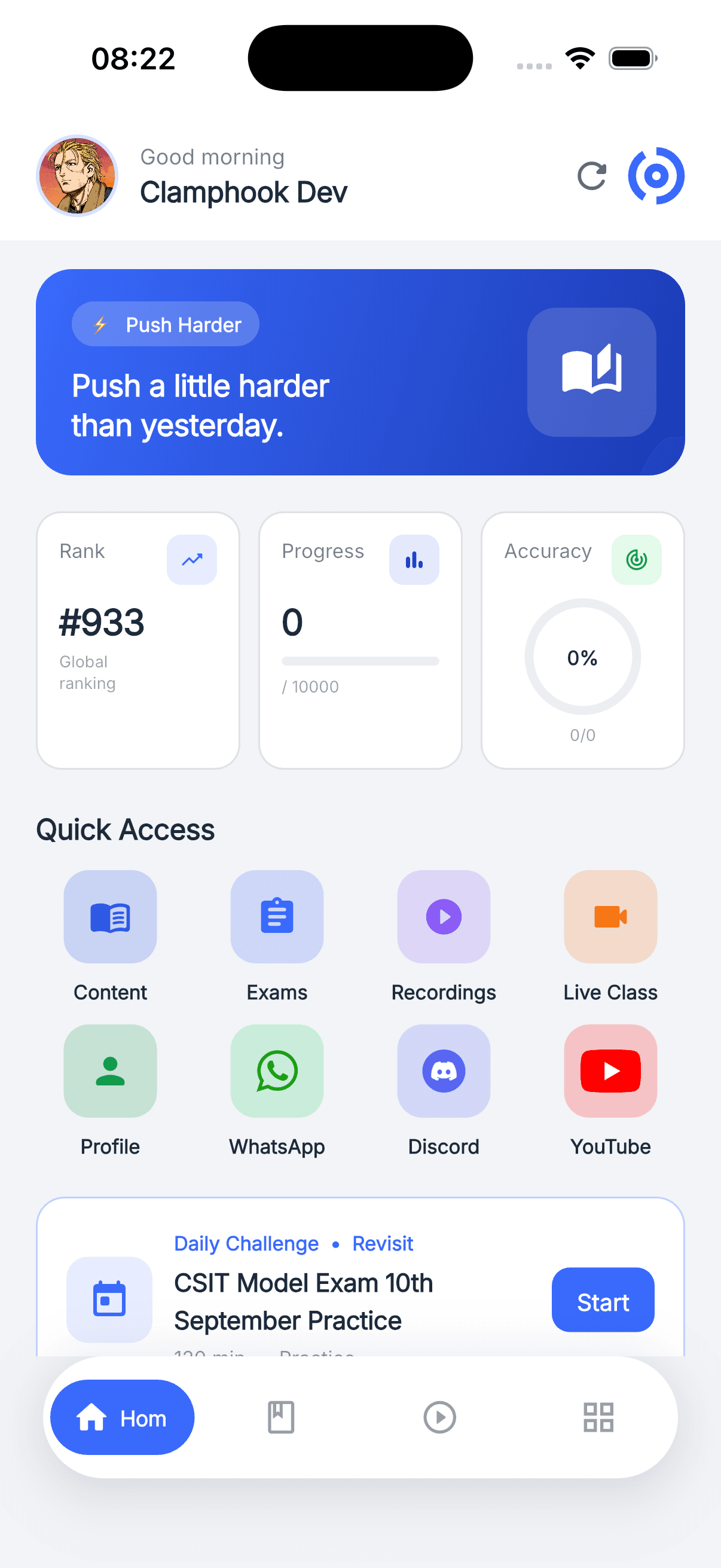 Clamphook Mobile App